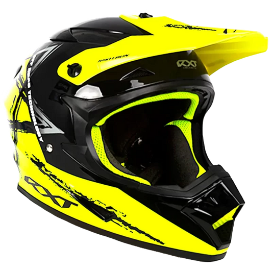 RXT SECTOR WRATH HELMET - GLOSS BLACK/FLURO