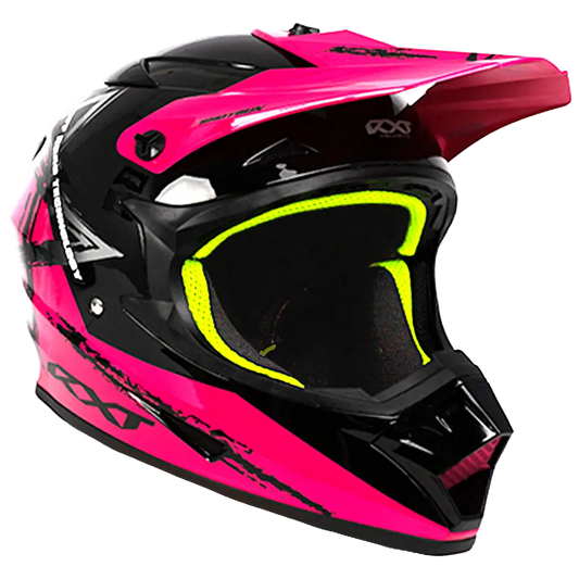 RXT SECTOR WRATH HELMET - GLOSS BLACK/MAGENTA