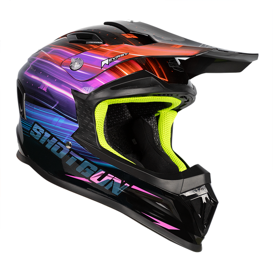 RXT SG1 ULTRA+ BLUR HELMET - BLACK/PINK