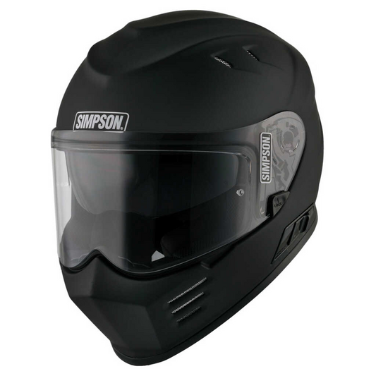 SIMPSON VENOM HELMET - MATTE BLACK