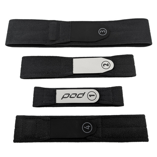 POD  KX 3.0 STRAP SET - BLACK