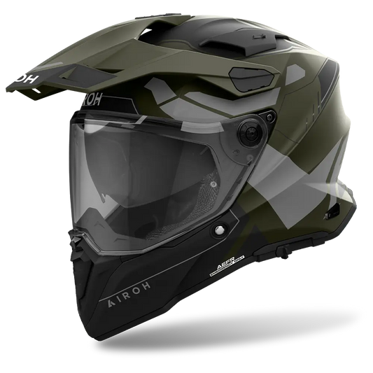 AIROH COMMANDER 2 REVEAL HELMET - MILITARY GREEN