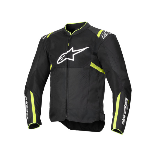 ALPINESTARS T SPS AIR V2 JACKET - BLACK/YELLOW FLURO