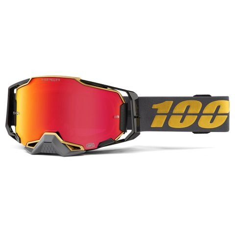 100% ARMEGA FALCON 5 GOGGLE - RED HIPER LENS