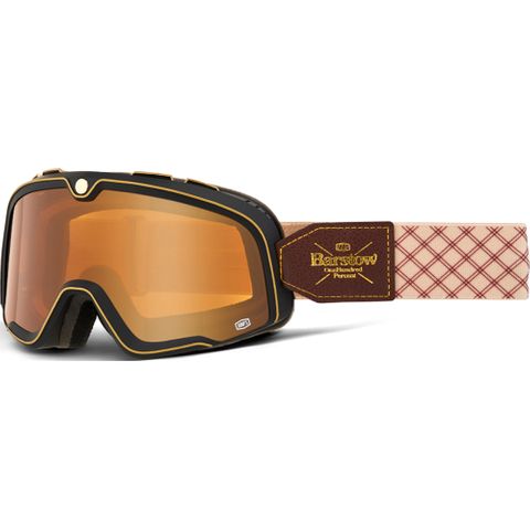 100% BARSTOW GOGGLE - SOLACE (PERSIMMON)