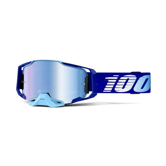 100% ARMEGA GOGGLE - ROYAL BLUE MIRROR LENS