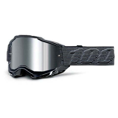 100% ACCURI 2 SILO GOGGLES - MIRROR SILVER LENS