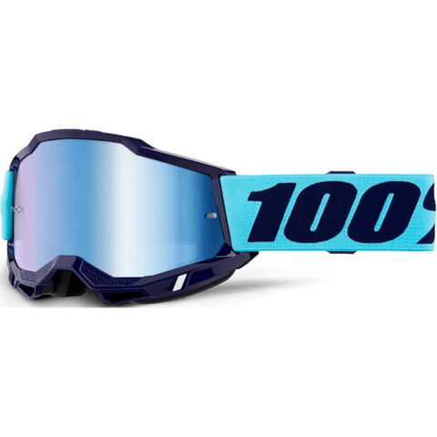 100% ACCURI 2 GOGGLES - VAULTER MIRROR BLUE LENS