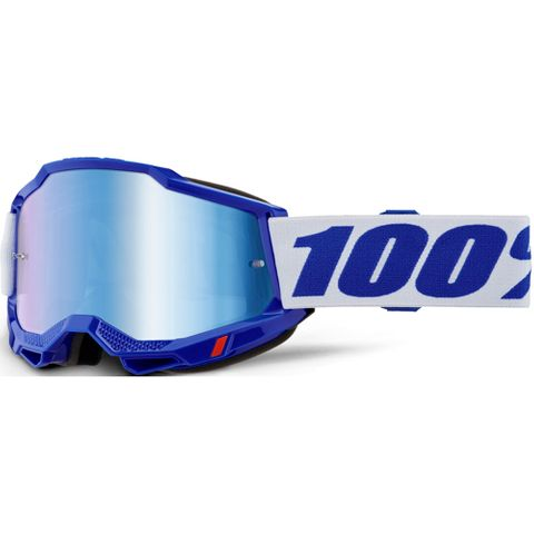 100% ACCURI 2 GOGGLES - MIRROR BLUE LENS
