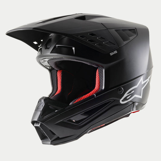 ALPINESTARS 2024 SUPERTECH M5 SOLID HELMET - BLACK MATTE