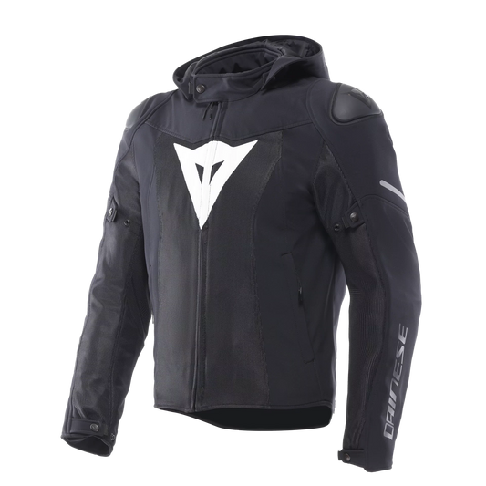 Dainese Super Sprint Air Tex Jacket - Black/White - Front