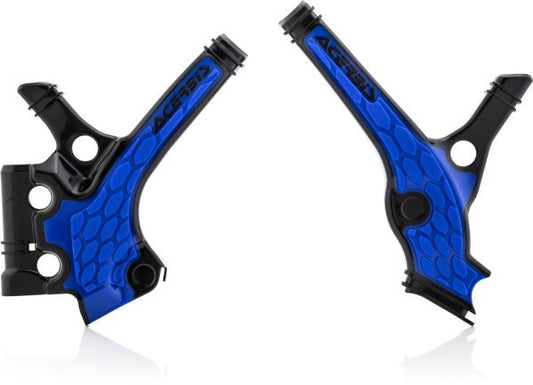 ACERBIS X-GRIP FRAME GUARDS (BLACK-BLUE) - YZ85