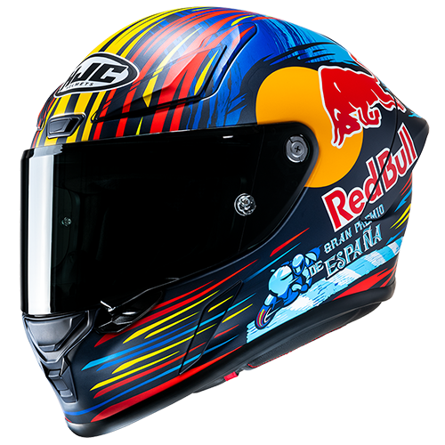 HJC RPHA 1 JEREZ RED BULL HELMET - MC1SF