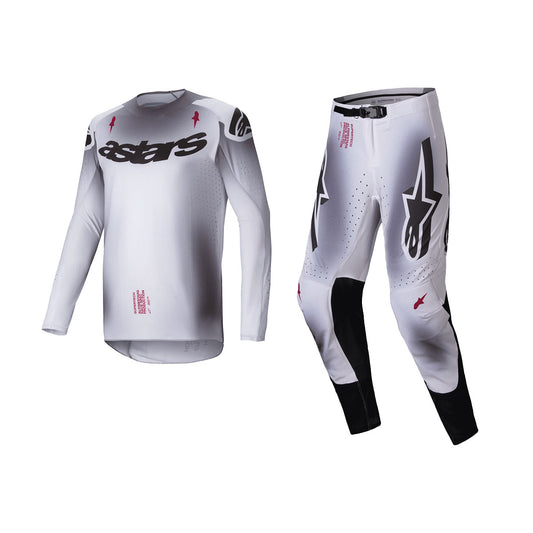 ALPINESTARS 2025 SUPERTECH MAKER GEAR SET - SILVER BLACK