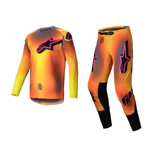 ALPINESTARS 2025 SUPERTECH LIPAN GEAR SET - YELLOW PINK