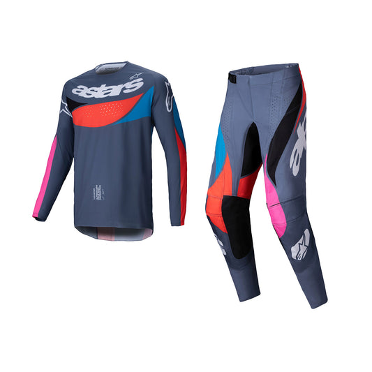 ALPINESTARS 2025 TECHSTAR DREEM GEAR SET - GREY MULTICOLOR