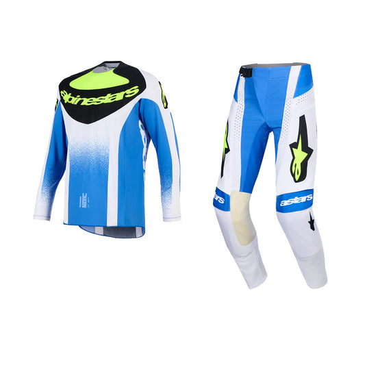 ALPINESTARS 2026 TECHSTAR KNIF GEAR SET - UCLA BLUE BLACK YELLOW FLUO