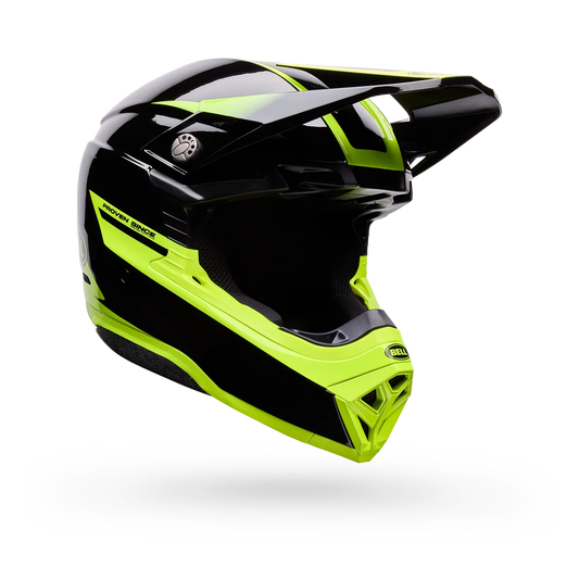 BELL 2026 MOTO-10 MIPS FADE HELMET - BLACK/YELLOW