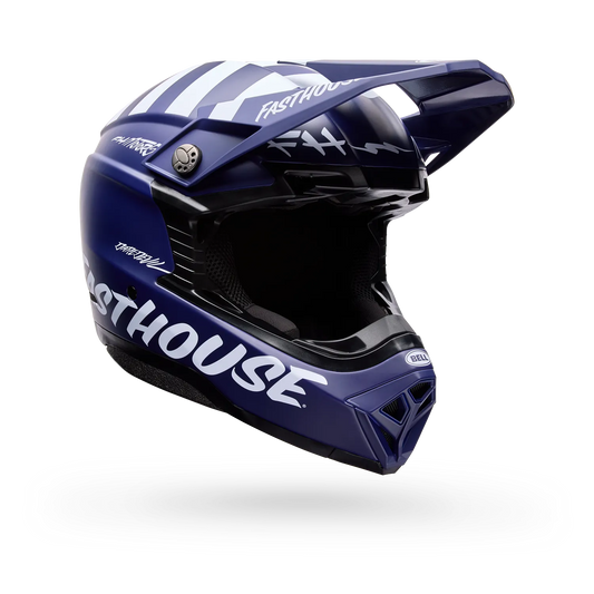 BELL 2026 MOTO-10 FASTHOUSE HELMET - NAVY