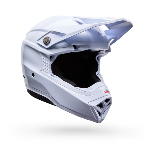 BELL 2026 MOTO-10 SOLID HELMET - WHITE