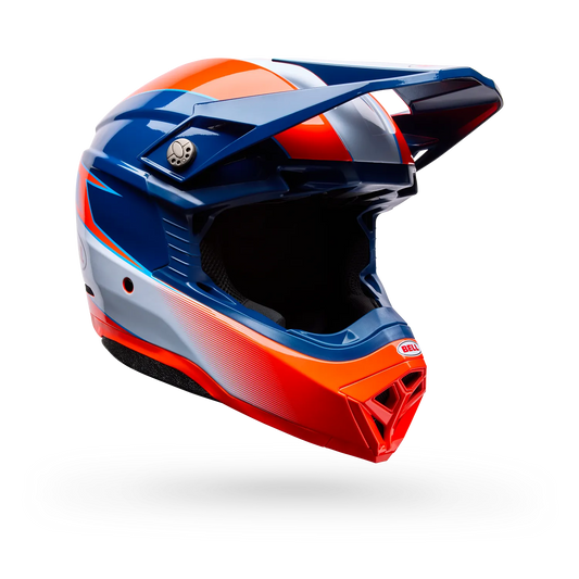 BELL 2026 MOTO-10 MIPS FALCON HELMET - ORANGE/BLUE