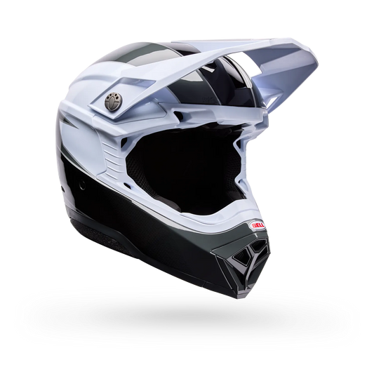 BELL 2026 MOTO-10 MIPS FALCON HELMET - WHITE/BLACK