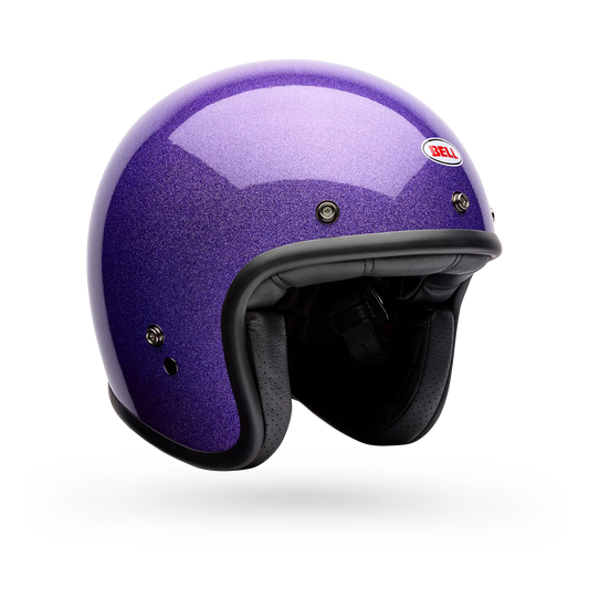 BELL CUSTOM 500 FLAKE HELMET - PURPLE