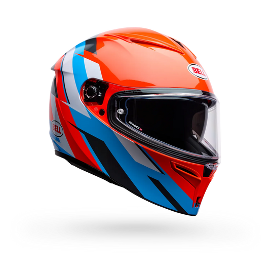 BELL LITHIUM NOVA HELMET - ORANGE/BLUE