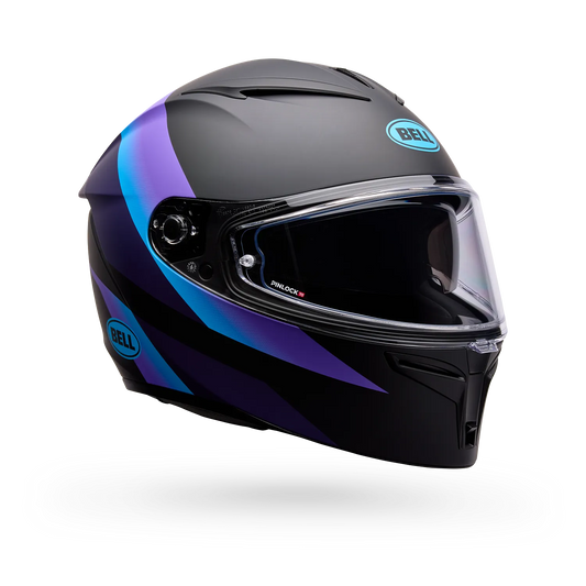 BELL LITHIUM PASSION HELMET - BLACK/PURPLE