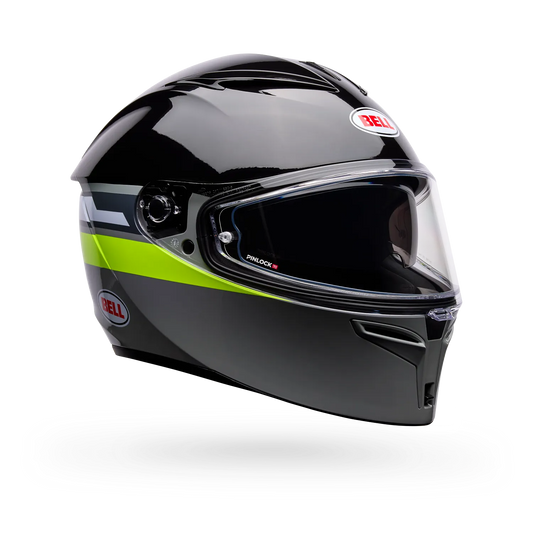 BELL LITHIUM MOTION HELMET - GREY/GREEN