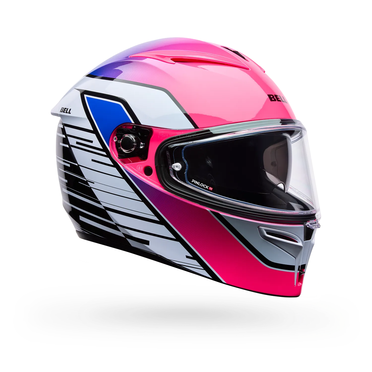 BELL LITHIUM TRANSITION HELMET - PURPLE/WHITE – Cully's Yamaha