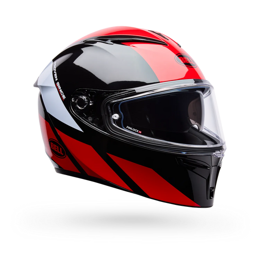 BELL LITHIUM TECH HELMET - RED/BLACK