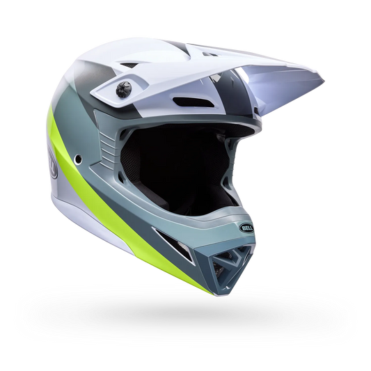 BELL 2026 MX-10 MIPS AVIATOR HELMET - WHITE/GREEN