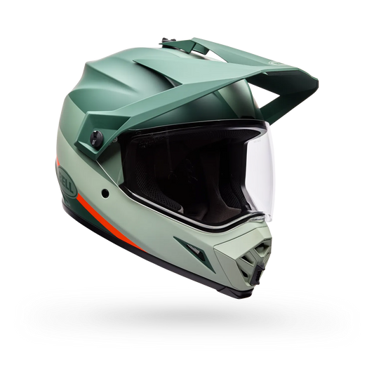 BELL 2026 MX-9 ADVENTURE TRAIL HELMET - GREEN/ORANGE