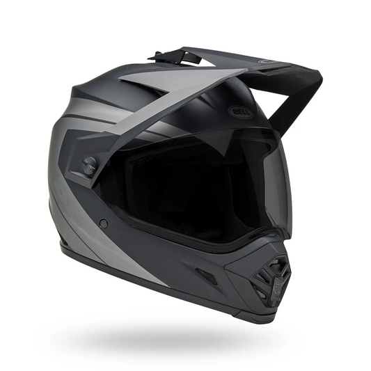 BELL 2026 MX-9 ADVENTURE BLACKOUT HELMET - MATTE BLACK/GREY