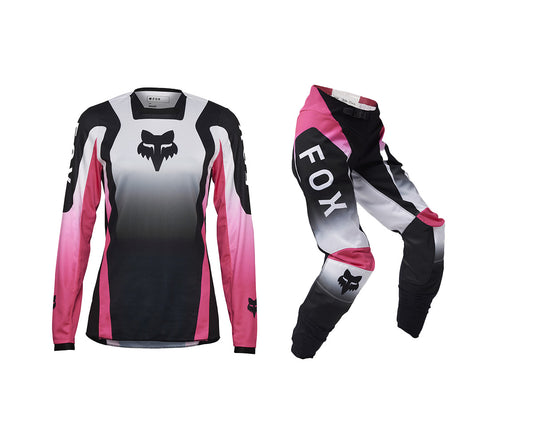 FOX 2025 WOMENS 180 LEAN GEAR SET - BLACK/PINK