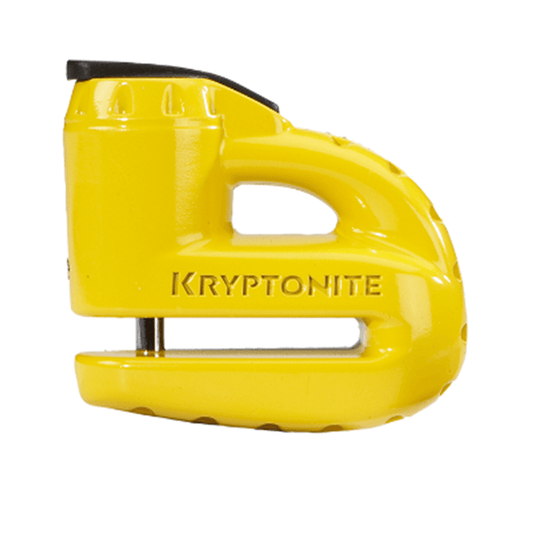KRYPTONITE KEEPER 5S2 DISC LOCK + REMINDER- YELLOW CASSONS PTY LTD sold by Cully's Yamaha