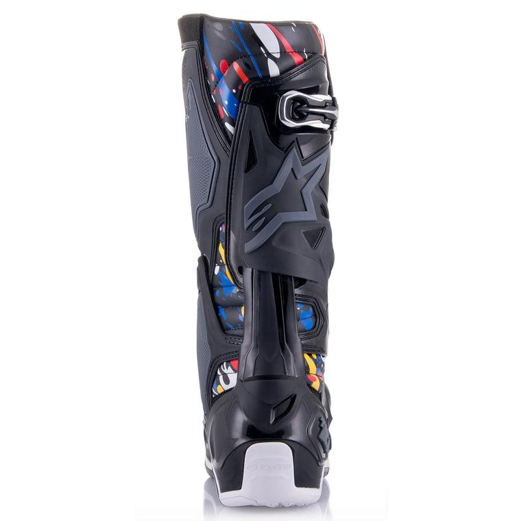 ALPINESTARS TECH 10 RENEN LIMITED EDITION - BLACK/MULTICOLOR MONZA IMPORTS sold by Cully's Yamaha