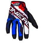 ONEAL SHOCKER GLOVES GLOVES - BLACK/BLUE/RED CASSONS PTY LTD sold by Cully's Yamaha