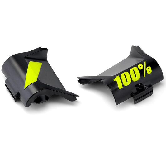 100% ACCURI FORECAST REPLACEMENT COVER - BLACK/YELLOW - Cully's Yamaha