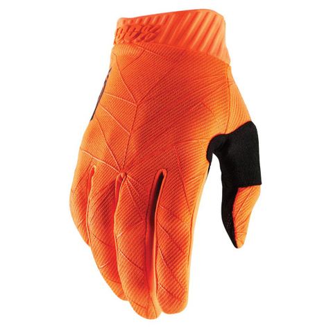 100% RIDEFIT GLOVES - FLUO ORANGE - Cully's Yamaha