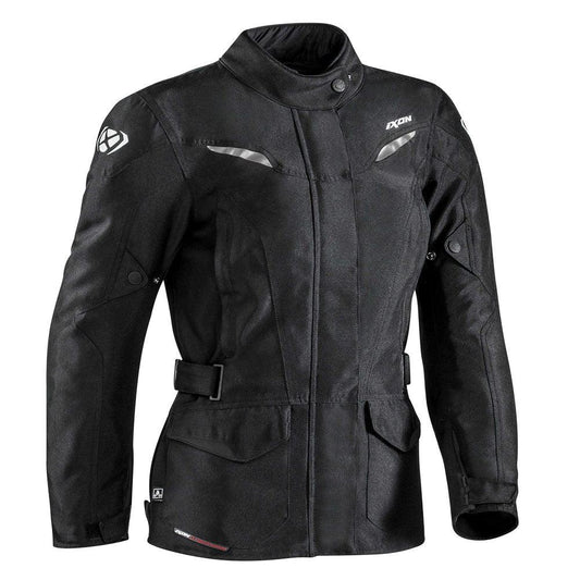 IXON SUMMIT 2 COMFORT LADIES JACKET - BLACK FICEDA ACCESSORIES sold by Cully's Yamaha