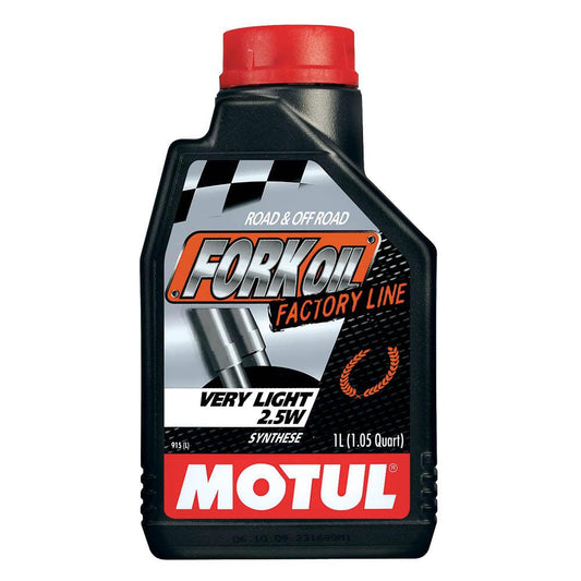 MOTUL FORK OIL FACTORY LINE VERY LIGHT (2.5W)- 1L G P WHOLESALE sold by Cully's Yamaha