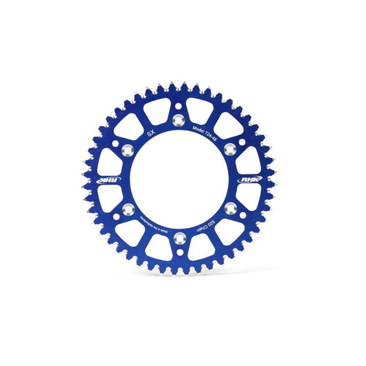 RHK WARRIOR ALLOY SPROCKET- BLUE (520) JOHN TITMAN RACING SERVICES sold by Cully's Yamaha