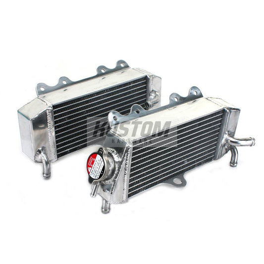 KUSTOM HARDWARE RADIATOR- WR250F 05-06/YZ250F 01-05 (Pair) A1 ACCESSORY IMPORTS sold by Cully's Yamaha