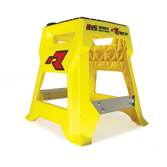 R-TECH R15 WORX PIT STAND - YELLOW JOHN TITMAN RACING SERVICES sold by Cully's Yamaha