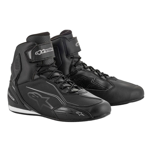 ALPINESTARS STELLA FASTER V3 RIDE SHOES - BLACK/SILVER MONZA IMPORTS sold by Cully's Yamaha