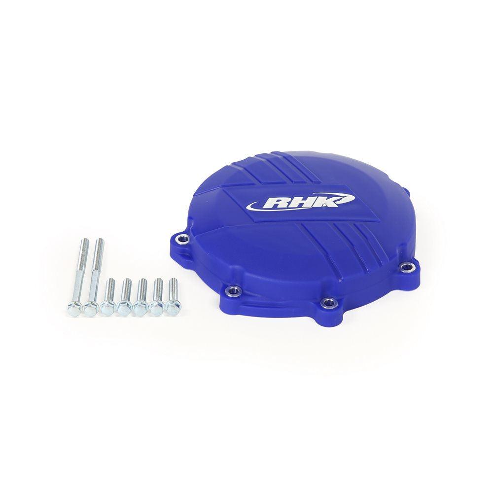 RHK CLUTCH COVER PROTECTOR BLUE- YZ450F 10-17 JOHN TITMAN RACING SERVICES sold by Cully's Yamaha