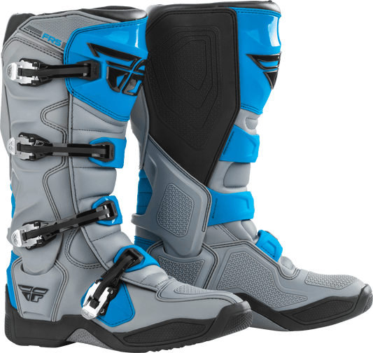 FLY 2023 FR5 BOOTS - GREY/BLUE MCLEOD ACCESSORIES (P) sold by Cully's Yamaha