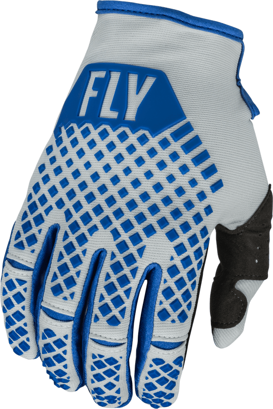 FLY 2023 KINETIC GLOVES - BLUE/LIGHT GREY MCLEOD ACCESSORIES (P) sold by Cully's Yamaha